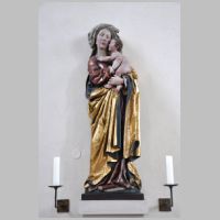 Foto Andreas Praefcke, Wikipedia, Kopie der Madonna von Dellmensingen, Original Werkstatt Michel Erhart, Ulm, um 1498, heute im Museum.jpg